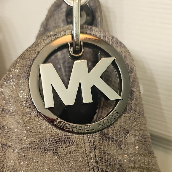 Michael Kors Metallic Shoulder Bag - Picture 3 of 7